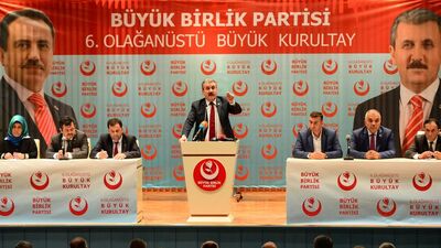 Mustafa Destici yeniden başkan