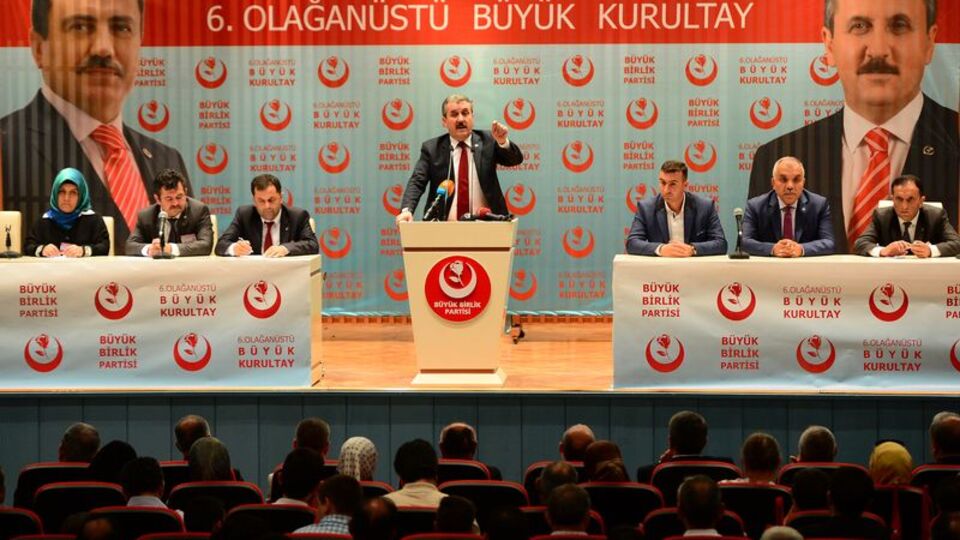 Mustafa Destici yeniden başkan