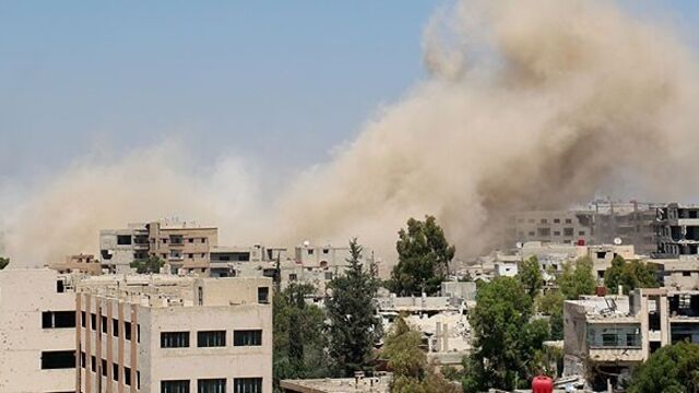 Halep'te varil bombalı saldırı!