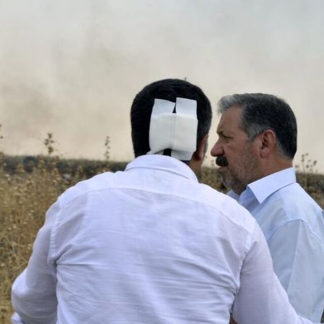 HDP'li vekillere saldırı!