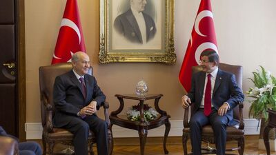 MHP'den koalisyona ret!