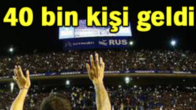 Tevez'e inanılmaz karşılama