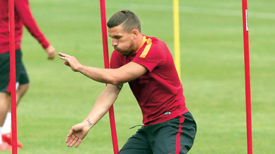 İşte Podolski'nin numarası