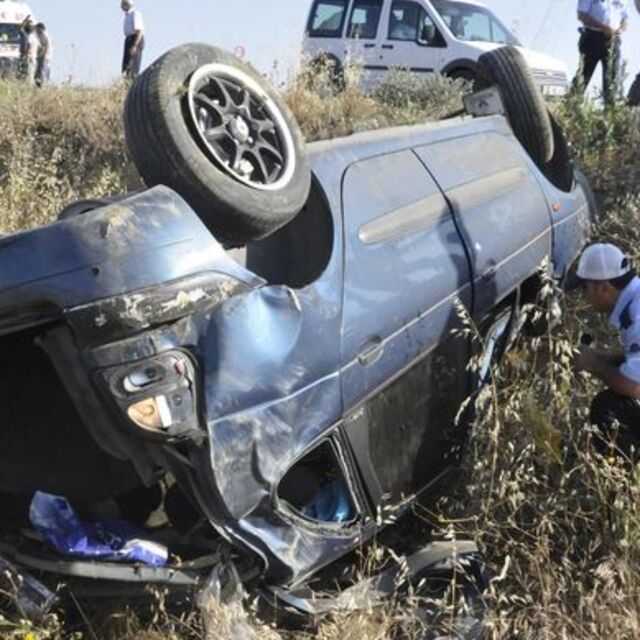 Konya yolunda kaza