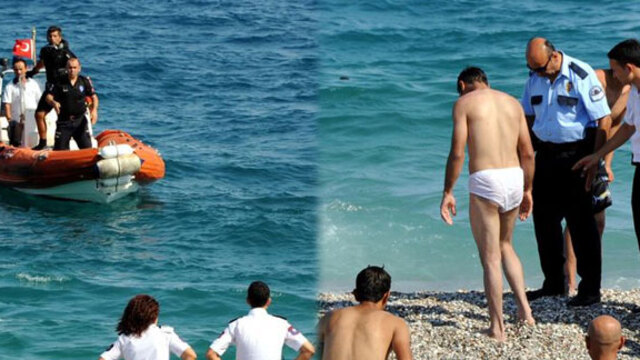 Antalya'da bir garip olay!