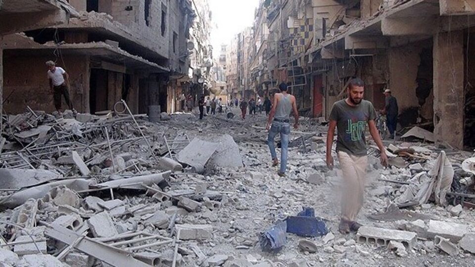 Yermuk'a varil bombalı saldırı