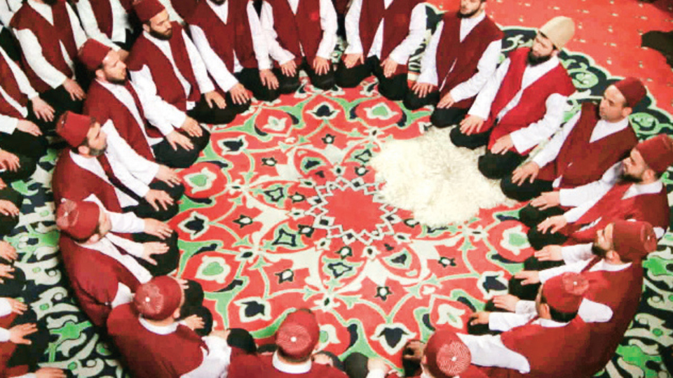 Gerçek zikir sahnesi