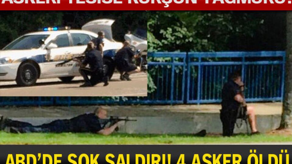 ABD'de şok saldırı! 4 asker öldü