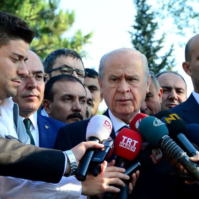 Bahçeli'den namaz sonrası koalisyon açıklaması