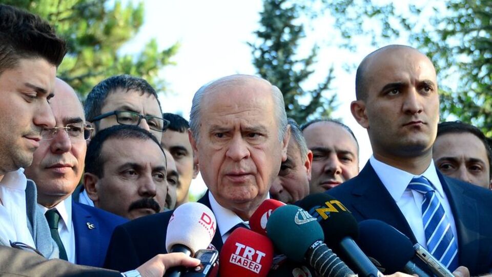 Bahçeli'den namaz sonrası koalisyon açıklaması