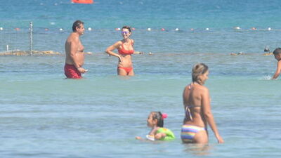 Yüzmeye doyamadılar