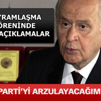 "Ak Parti'yi arzulayacağımıza..."
