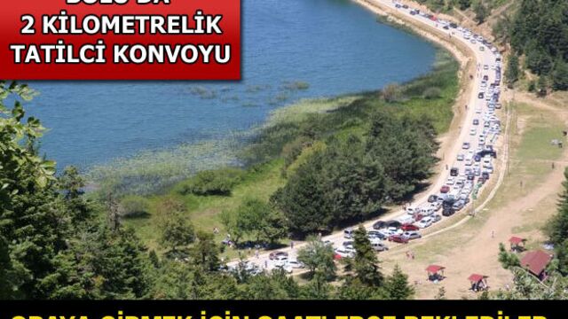 Oraya girmek için saatlerce beklediler!