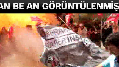 İşte Suruç'taki patlama anı!