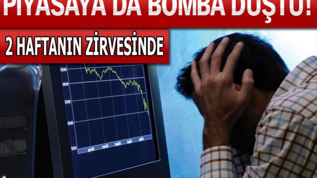 Dolar fırladı, borsa düştü!