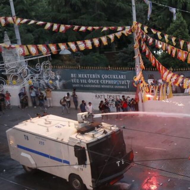 Taksim'de polis müdahalesi