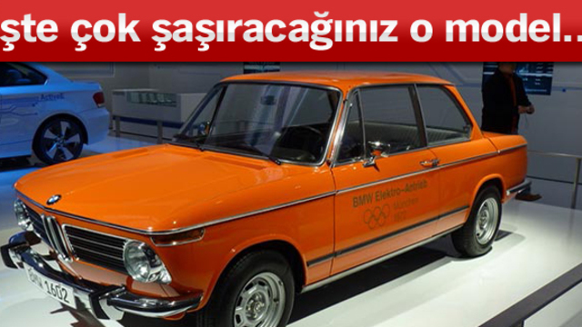 BMW elektriği 43 yıl önce almış!