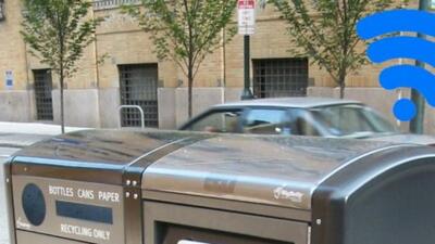 Çöp kutularından ücretsiz internet dönemi!