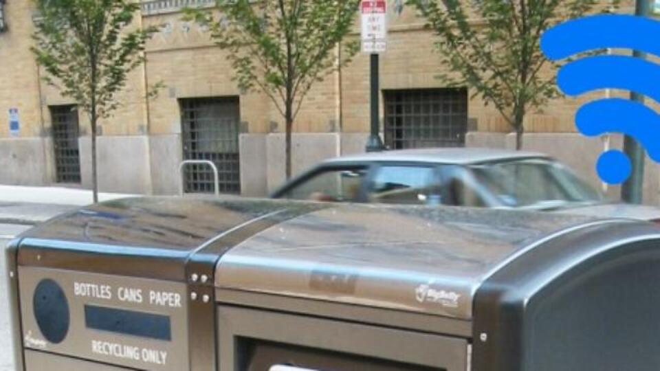 Çöp kutularından ücretsiz internet dönemi!