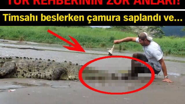 Tur rehberinin zor anları!