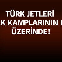 Türk jetlerinden Kuzey Irak'ta PKK'ya bombardıman!