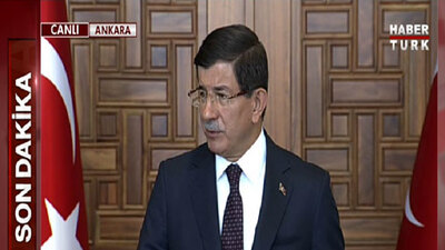 Davutoğlu: Şam'ı bilgilendirmedik ABD ve müttefiklerimize haber verdik