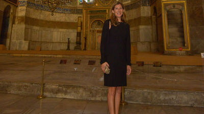 Monica Seles İstanbul'a hayran kaldı