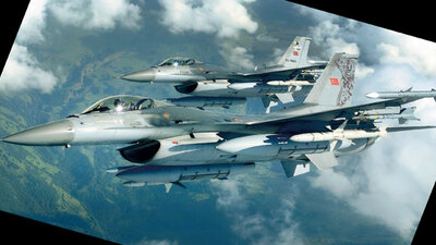 IŞİD ve PKK'ya eş zamanlı bombardıman!