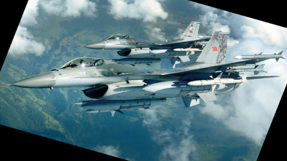 IŞİD ve PKK'ya eş zamanlı bombardıman!