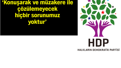 HDP MYK'dan açıklama