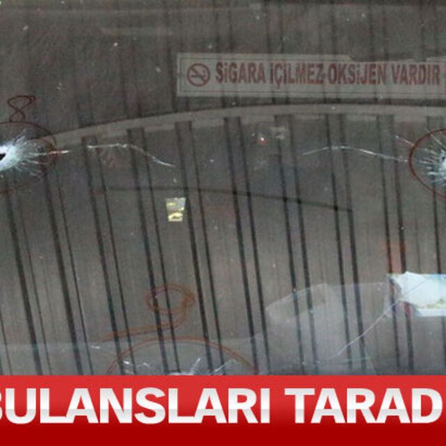 Ambulansları taradılar!