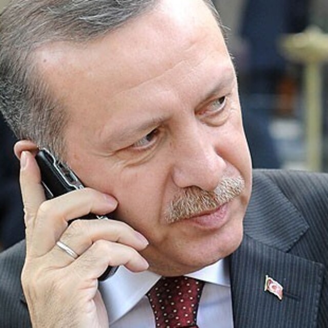 Erdoğan'ın telefon trafiği