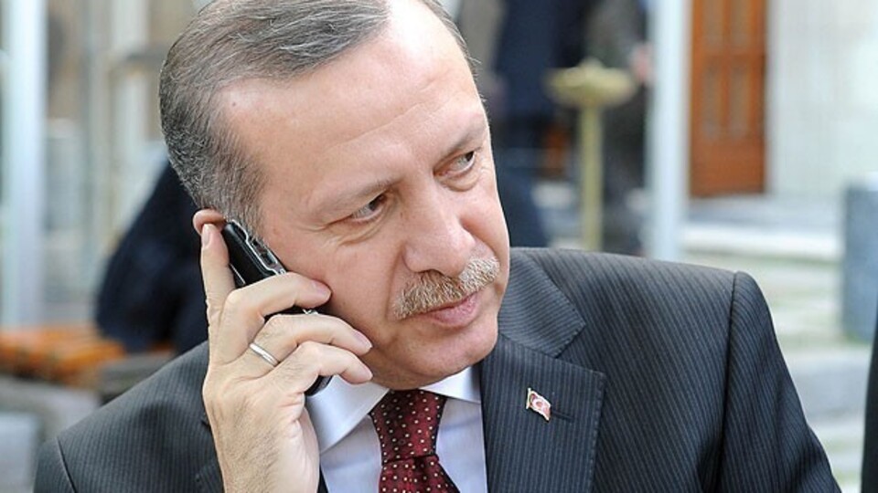 Erdoğan'ın telefon trafiği
