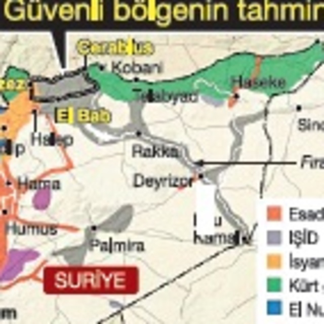 İşte IŞİD'den arındırılmış bölge!