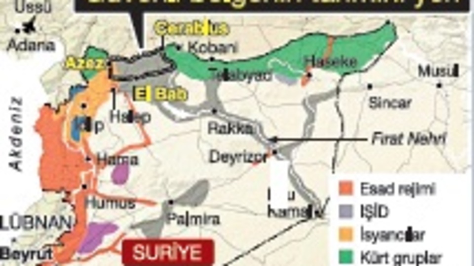 İşte IŞİD'den arındırılmış bölge!