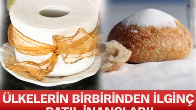 Ülkelerin birbirinden ilginç batıl inançları!