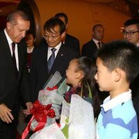Erdoğan Çin'e ayak basar basmaz...