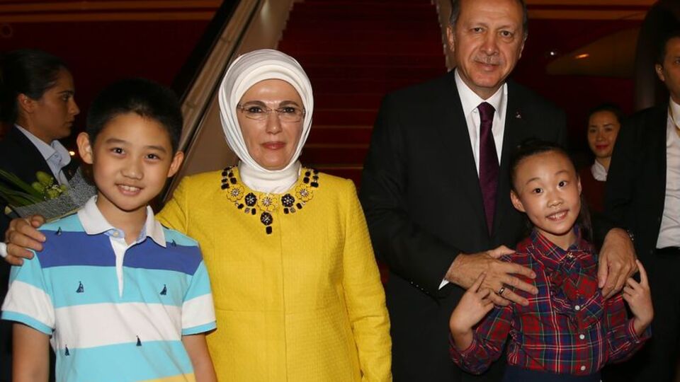 Cumhurbaşkanı Erdoğan Çin'de