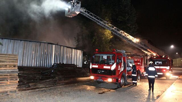 Gülhane Parkı'nda yangın