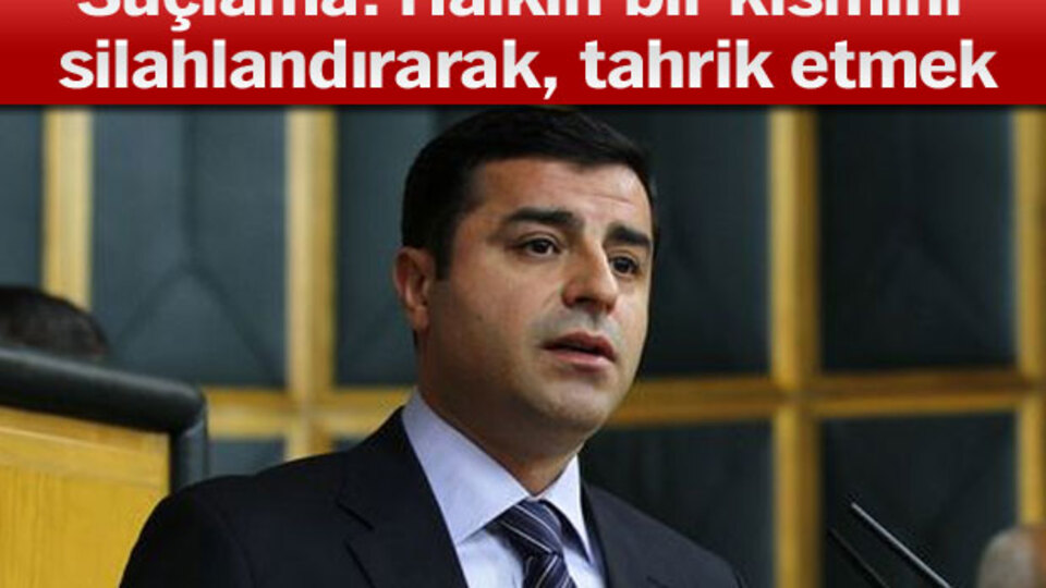 Demirtaş hakkında soruşturma
