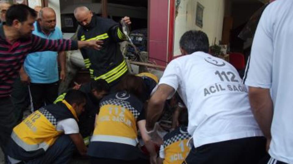 Samsun'da trafik kazası: 3 yaralı