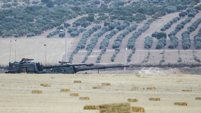 Türk obüsleri, sınırda tank yerleştiren IŞİD'i vurdu!