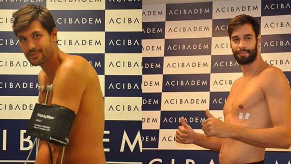 Cenk Akyol ve Emre Bayav sağlık kontrolünden geçti