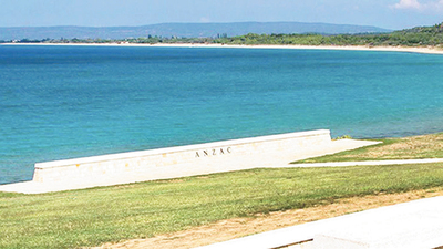 Anzak Koyu'na barış çıkarması