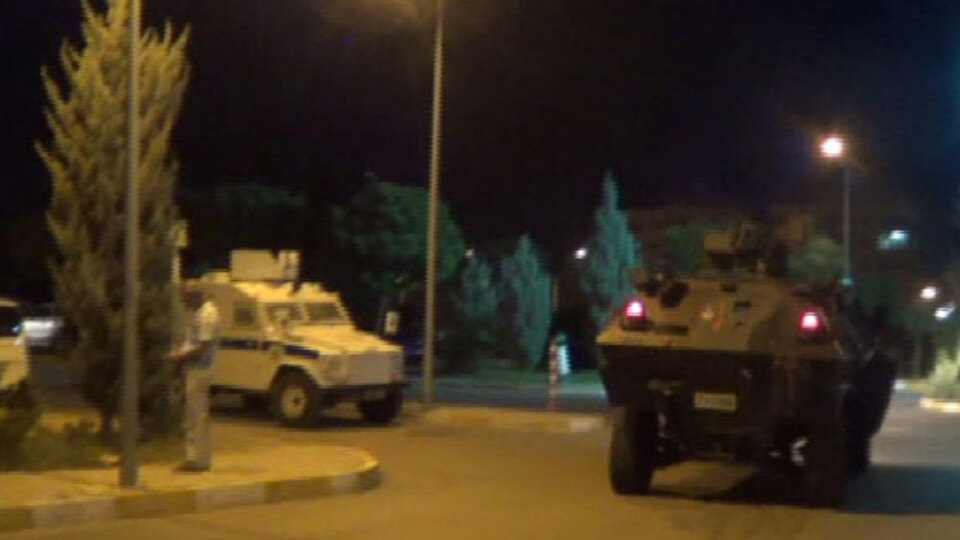 Mardin'de askeri araca mayınlı saldırı!