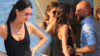 Eşiyle hasret giderdi