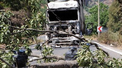 Tunceli-Erzincan karayolu 3 gündür kapalı