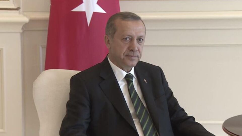 Cumhurbaşkanlığı Külliyesi'nde sürpriz görüşme
