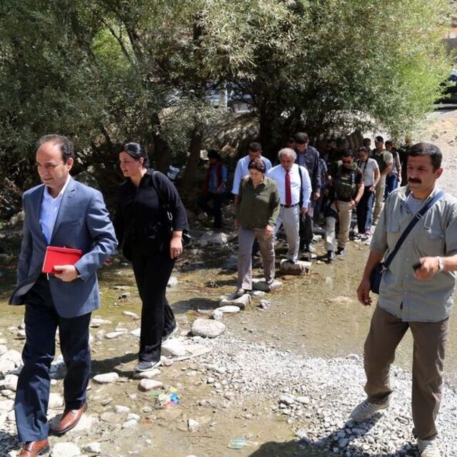 HDP heyeti Kuzey Irak'ta