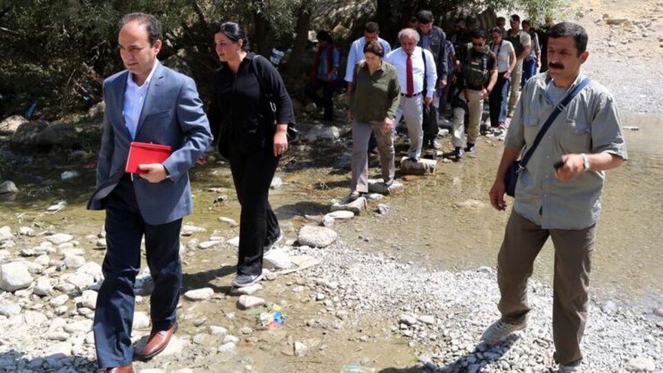 HDP heyeti Kuzey Irak'ta